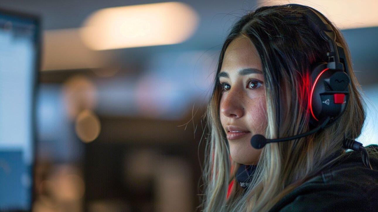 Chatbot woman assistant