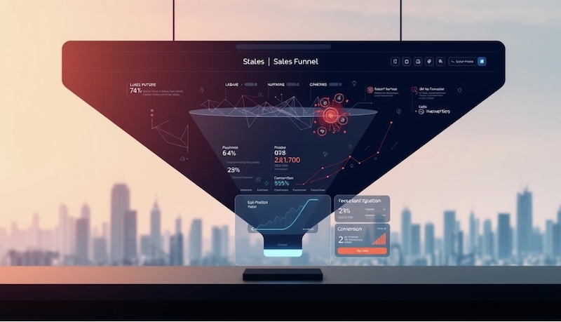 AI-driven sales funnel
